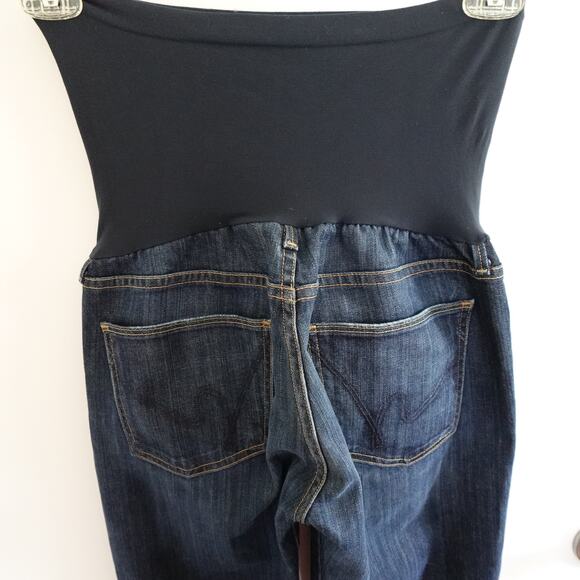 Citizens Of Humanity Maternity Jeans Pea in the Pod Bootcut Jeans Size 30 Denim - Picture 7 of 10